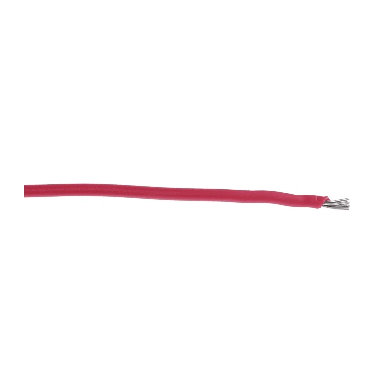 Alpha Wire Ecogen Ecowire Series 0.13 mm² Red Hook Up Wire 26 AWG, 7x0.16 mm Core Strands, 305 m Length 600 V 6711 RD001