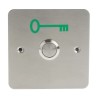 RS PRO Stainless Steel Round Push Button Exit Switch Flush Mount 85mm 2 A 741-8278