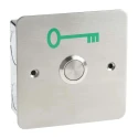 RS PRO Stainless Steel Round Push Button Exit Switch Flush Mount 85mm 2 A 741-8278