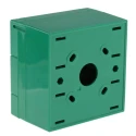 RS PRO Green Emergency Exit Unlocking Box, Button Operated Resettable, Mains-Powered 741-8281