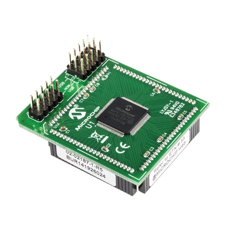 Microchip dsPIC33EP512MU810 GP and MC PIM MCU Module MA330025-1