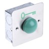 RS PRO Stainless Steel Dome Push Button Flush Mount Exit Switch 741-8271