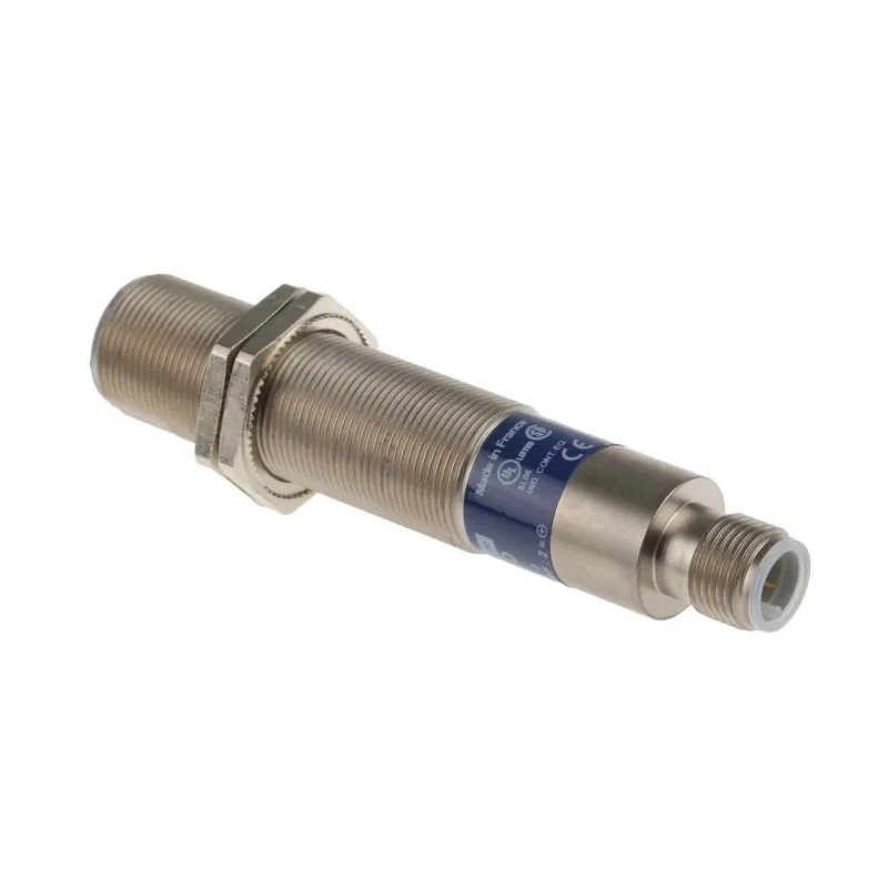 Telemecanique Sensors Diffuse Photoelectric Sensor, Barrel Style, 80 mm Detection Range, PNP Output, IP67 Metal XU5M18U1D