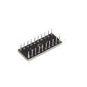 Winslow Straight Through Hole Mount 2.54 mm Pitch IC Socket Adapter, SSOP to DIP W9597RC