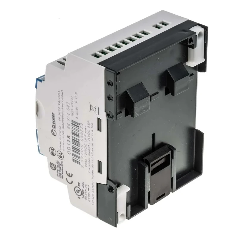 Crouzet Millenium 3 Series Logic Module 8-Input Digital Input 4 Transistor Outputs 24V DC 500mA Current 88974042