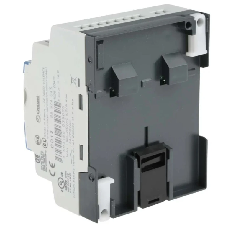 Crouzet Millenium 3 Series Logic Module 8-Input Digital Input 4 Relay Outputs 230V AC 8A Output Current 88974043