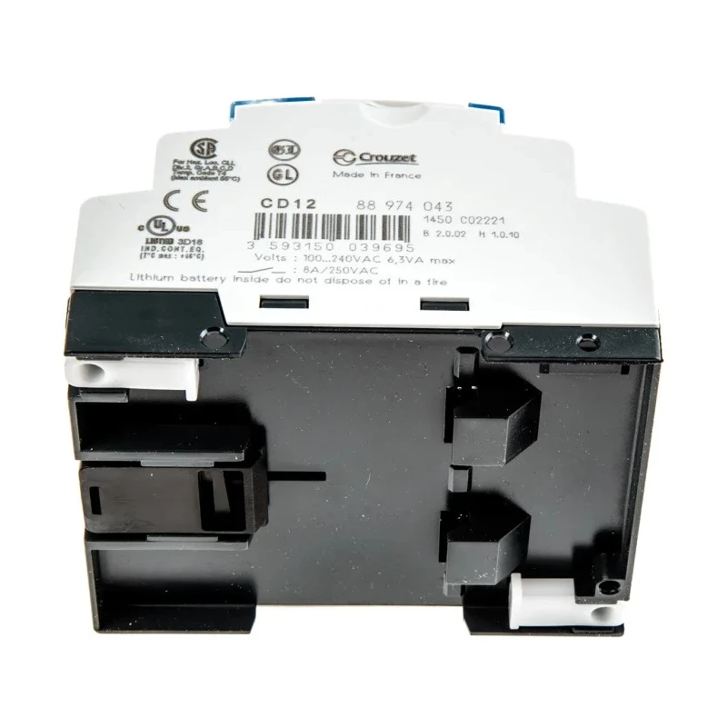 Crouzet Millenium 3 Series Logic Module 8-Input Digital and Analogue Inputs 4 Relay Outputs 230V AC 88974081