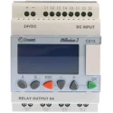 Crouzet Millenium 3 Series Logic Module, 8-Input Analogue and Digital Inputs, 4 Relay Outputs, 24V DC, DIN Rail 88974080