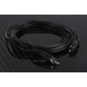 RS PRO Male RCA to Male RCA Auxiliary Cable 5 meters Black 742-4305