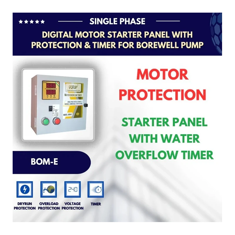 Buy Vukar 1.0 HP Submersible Motor Starter BOM-D2 - Shop Online