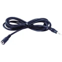 RS PRO Male 3.5 mm Stereo Jack to Female 3.5 mm Stereo Jack Auxiliary Cable, Black, 2 m 742-4557