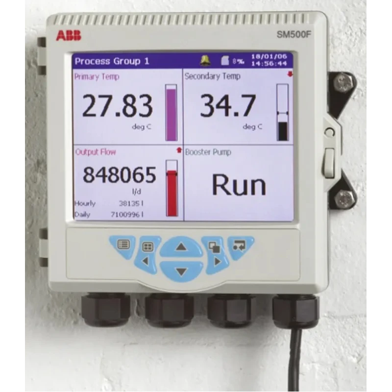 ABB 4-Channel Videographic Chart Recorder Current, Resistance, Temperature, Voltage SM503FCB