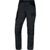 Delta Plus MACH 2 Unisex Work Trouser Grey Black 35.5 to 38.5 in Waist 82cm Leg M2PA3GGXG