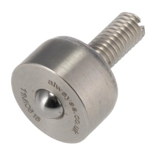 ALWAYSE Ball Transfer Unit Screw Mount Stainless Steel Carbon Steel Aluminium Case 11MI-06-15