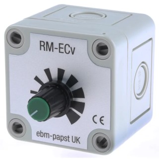 ebm-papst EC-Classic Series Fan Speed Controller for Use with ebm-papst EC Fans 10V dc, Infinitely Variable RMECV