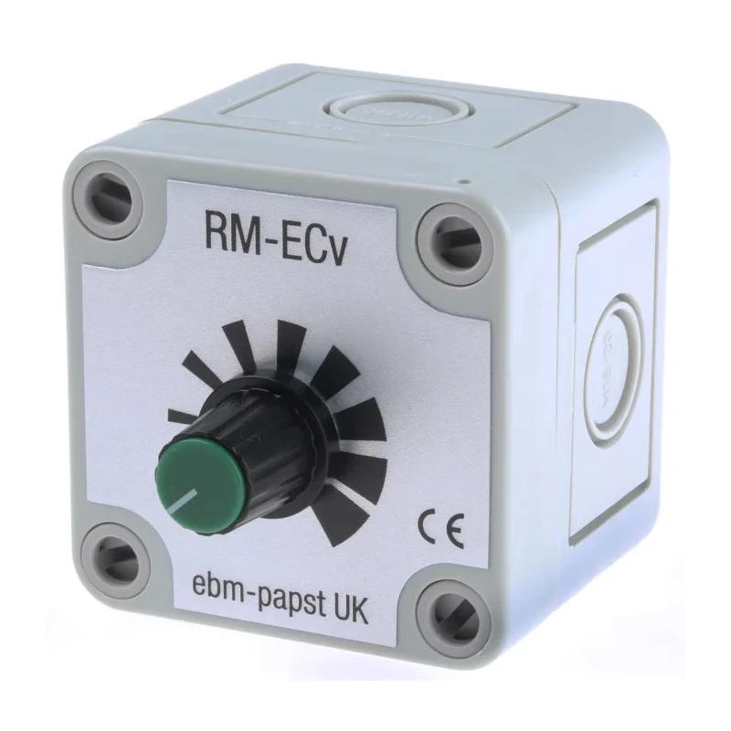 ebm-papst EC-Classic Series Fan Speed Controller for Use with ebm-papst EC Fans 10V dc, Infinitely Variable RMECV