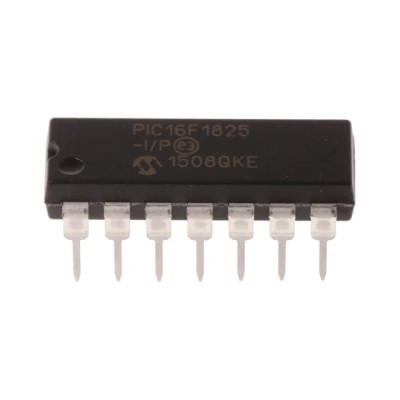 Microchip 8-bit PIC16F Microcontroller 32 MHz, 14kB FLASH, 14-Pin PDIP PIC16F1825-I/P