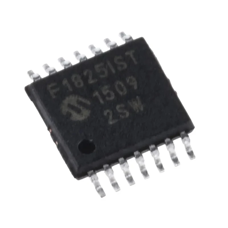 Microchip 8-bit PIC Microcontroller, PIC16F Series, 14kB FLASH, 32 MHz, 14-Pin TSSOP PIC16F1825-I/ST