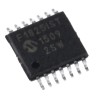 Microchip 8-bit PIC Microcontroller, PIC16F Series, 14kB FLASH, 32 MHz, 14-Pin TSSOP PIC16F1825-I/ST