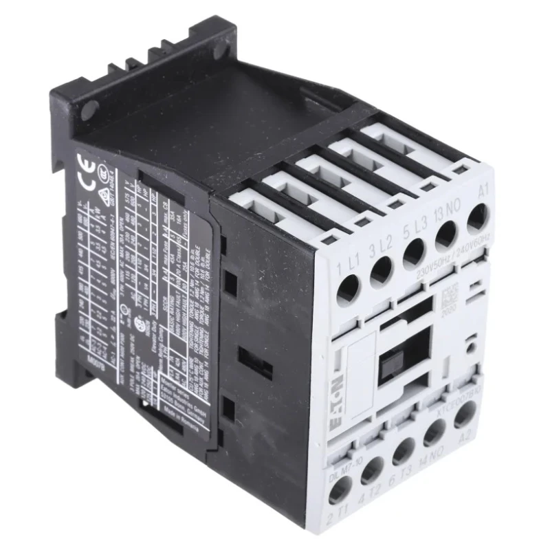 Eaton DILM Contactor 3-Pole, 7 A, 3 kW, 230V AC Coil, 400V AC Contact Voltage 276550 DILM7-10(230V50HZ,240V60HZ)