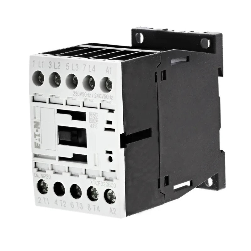 Eaton DILM Contactor 4-Pole 20 A 5.5 kW 230V AC Coil, 4 NO, 400V AC 276970 DILMP20(230V50HZ,240V60HZ)