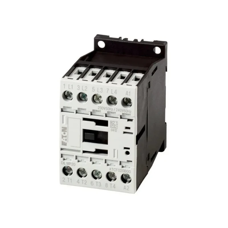 Eaton DILM Contactor 4-Pole 20 A 5.5 kW 230V AC Coil, 4 NO, 400V AC 276970 DILMP20(230V50HZ,240V60HZ)