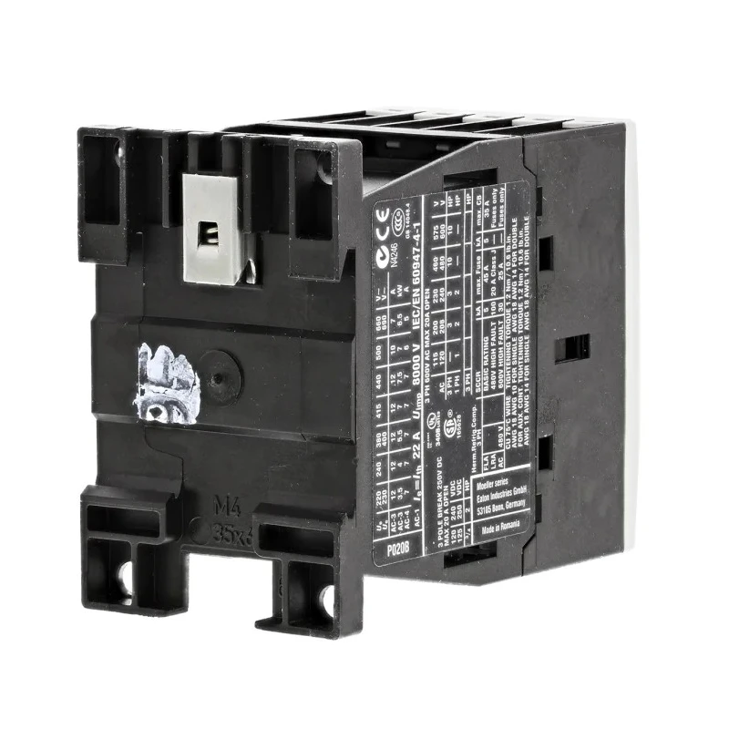 Eaton DILM Contactor 4-Pole 20 A 5.5 kW 230V AC Coil, 4 NO, 400V AC 276970 DILMP20(230V50HZ,240V60HZ)