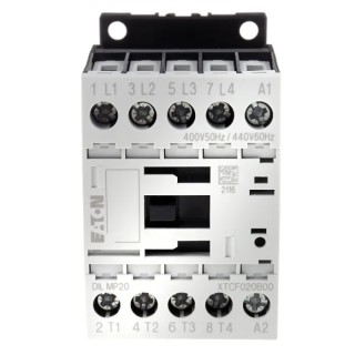Eaton DILM Contactor 4-Pole 22A, 400V AC Coil, 5.5 kW Power Rating 276972 DILMP20(400V50HZ,440V60HZ)