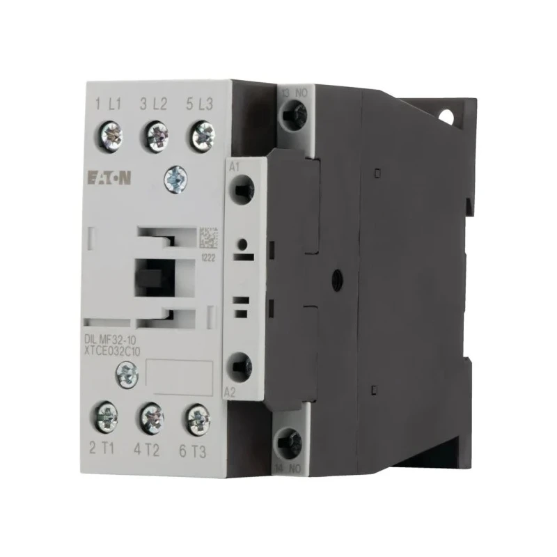 Eaton Contactors 4-Pole Contactor with 110V AC Coil, 32 A, 7.5 kW Power Rating, DIN 109790 DILMP32-10(110V50HZ,120V60HZ)