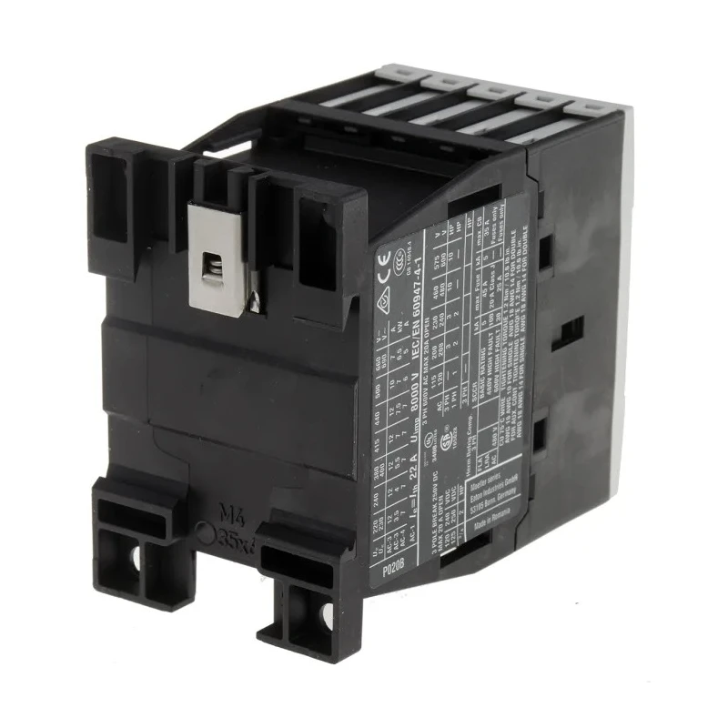 Eaton DILM Contactor 4-Pole 22A, 400V AC Coil, 5.5 kW Power Rating 276972 DILMP20(400V50HZ,440V60HZ)