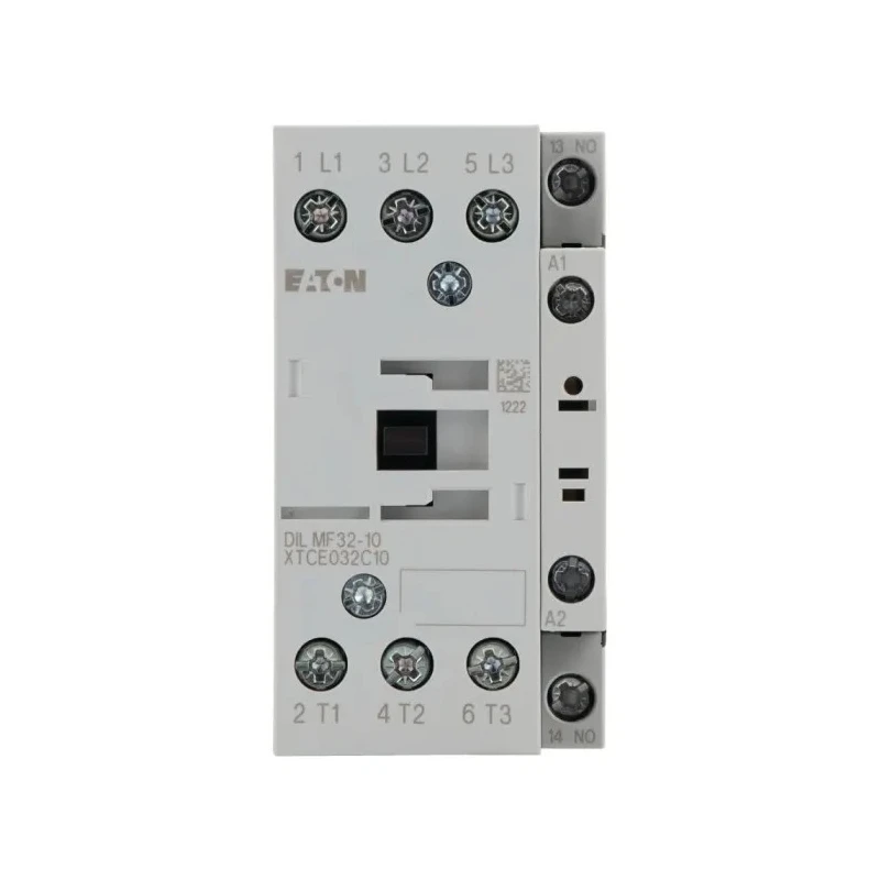 Eaton Contactors 4-Pole Contactor with 110V AC Coil, 32 A, 7.5 kW Power Rating, DIN 109790 DILMP32-10(110V50HZ,120V60HZ)