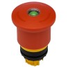 Eaton RMQ Titan M22 Series Latching Emergency Stop Push Button, Base and Front Fixing, 22 mm Cutout 121463 M22-PVT45P-MPI