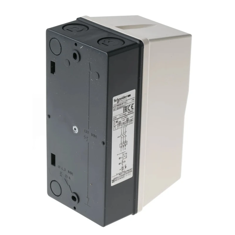 Schneider Electric TeSyS LE GV2 LC DOL Starter, 24V AC, 2.2 kW, 3 Phase, IP65 LE1M35B712