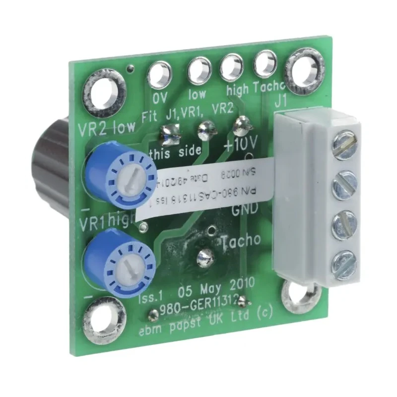 ebm-papst EC-Classic Series Fan Speed Controller for Use with ebm-papst EC Fans 10V dc, Infinitely Variable CN1063