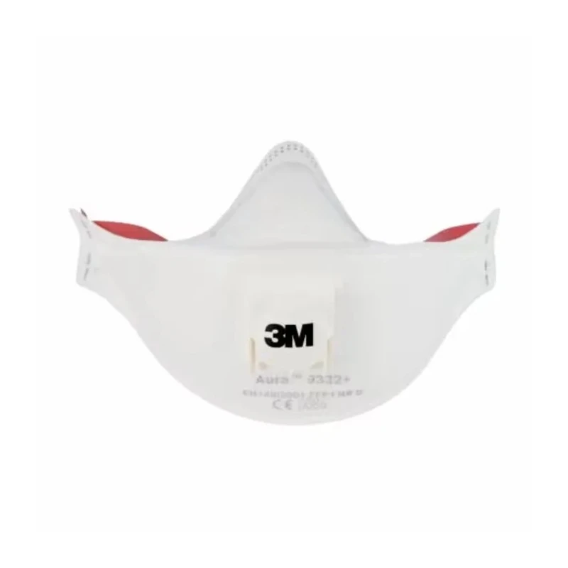 3M Aura™ 9300+ Series FFP3 Disposable Respirator Valved Flat Fold 10 Per Pack United Kingdom FFP3