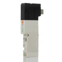 SMC Pneumatic Solenoid Valve 5-Port Base Mount Die Cast Zinc Body 24V DC 0.7 MPa SV1000