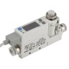 SMC PFM Series Integrated Display Flow Switch for Air 1L/min Min, 50L/min Max, Polybutylene Terephthalate PFM750S-C8-A-W
