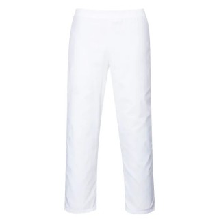 Portwest Unisex Work Trouser White 88 cm Waist 108 cm Leg Durable Twill Fabric 2208WHRM