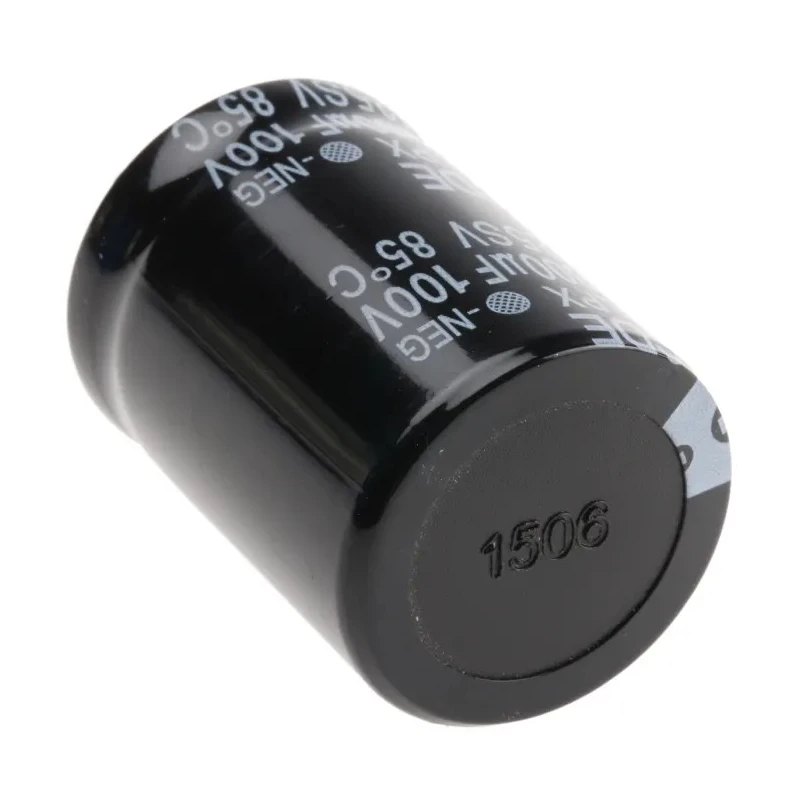 Cornell-Dubilier 3.3 mF 100V Polar Cylindrical Aluminium Electrolytic Capacitor Radial Lead SLPX332M100E7P3