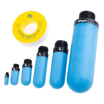 RS PRO Polymer Pneumatic Silencer 10 bar Threaded G Male 744-4517