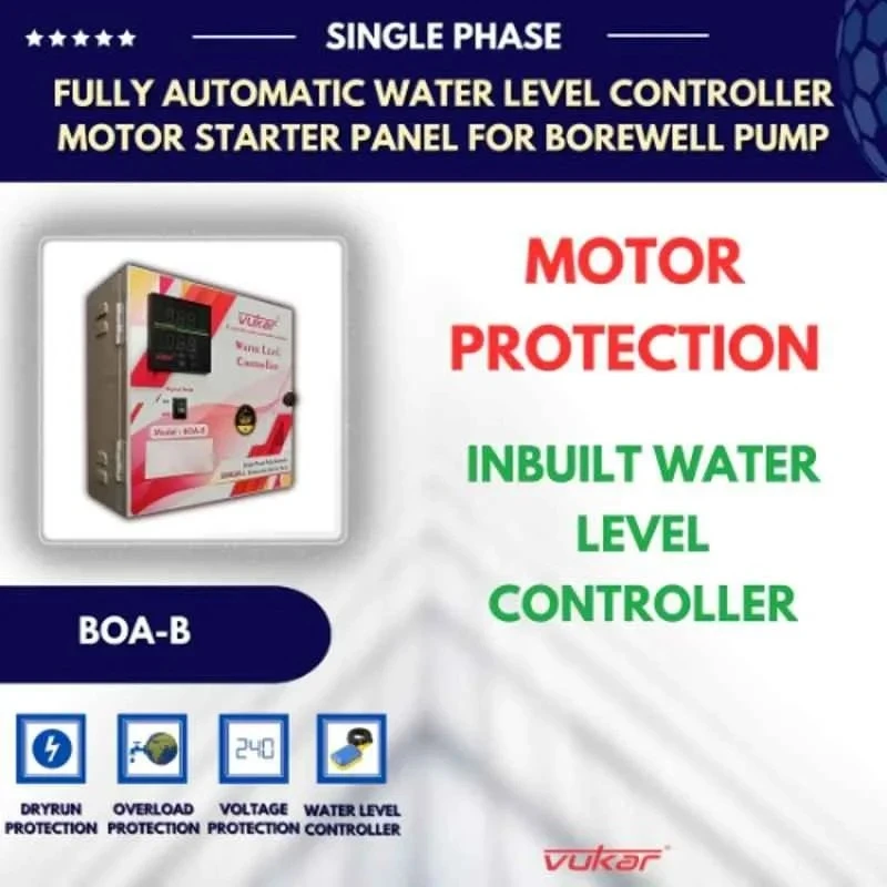 Buy Vukar 0.75HP Digital Water Control Panel BOA-B1 Online