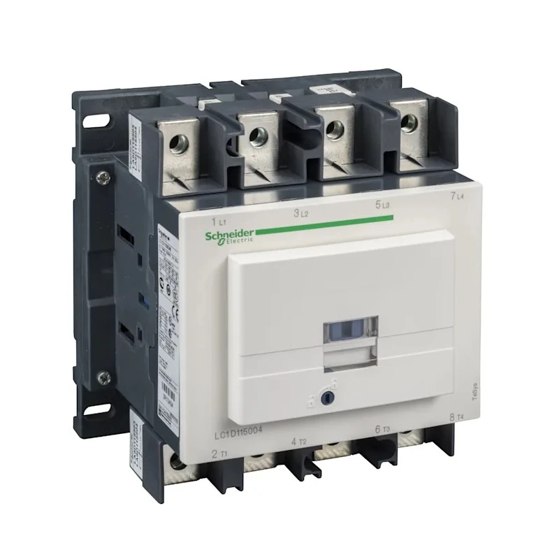 Schneider Electric LC1D Contactor, 24V DC Coil, 4-Pole, 115 A Contact Current, 1kV AC Contact Voltage LC1D1150046BD