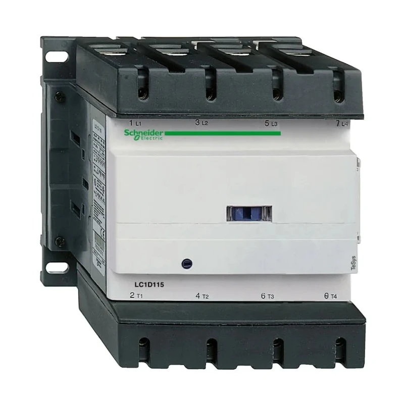 Schneider Electric LC1D Contactor, 24V DC Coil, 4-Pole, 115 A Contact Current, 1kV AC Contact Voltage LC1D1150046BD