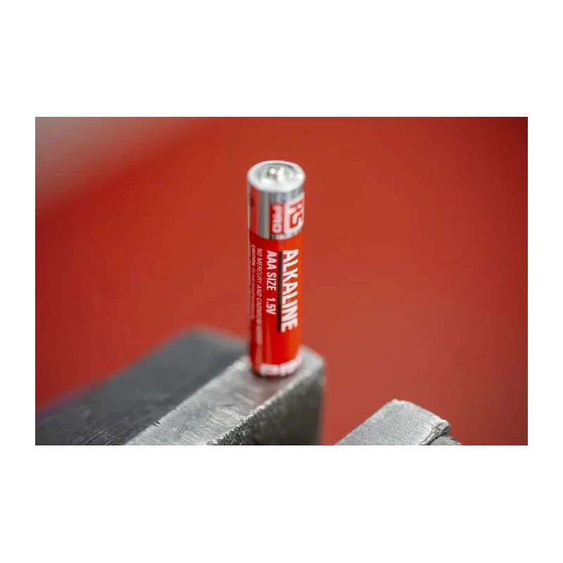 RS PRO Alkaline AAA Battery 1.5 V Pack of 12 LR03 2.4Ah Non-Rechargeable 10.5 x 44.5 mm 744-2209