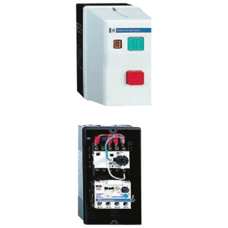 Schneider Electric TeSyS LE Enclosed GV2 LC DOL Starter 240V AC 4 kW 3 Phase IP65 LE1M35U722