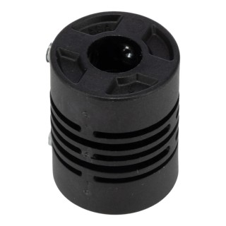 Omron 19 mm Outside Diameter Flexible Coupler, Torque Rating 0.8 Nm, Misalignment Angular 6°, Parallel 0.5 mm E69-C08B