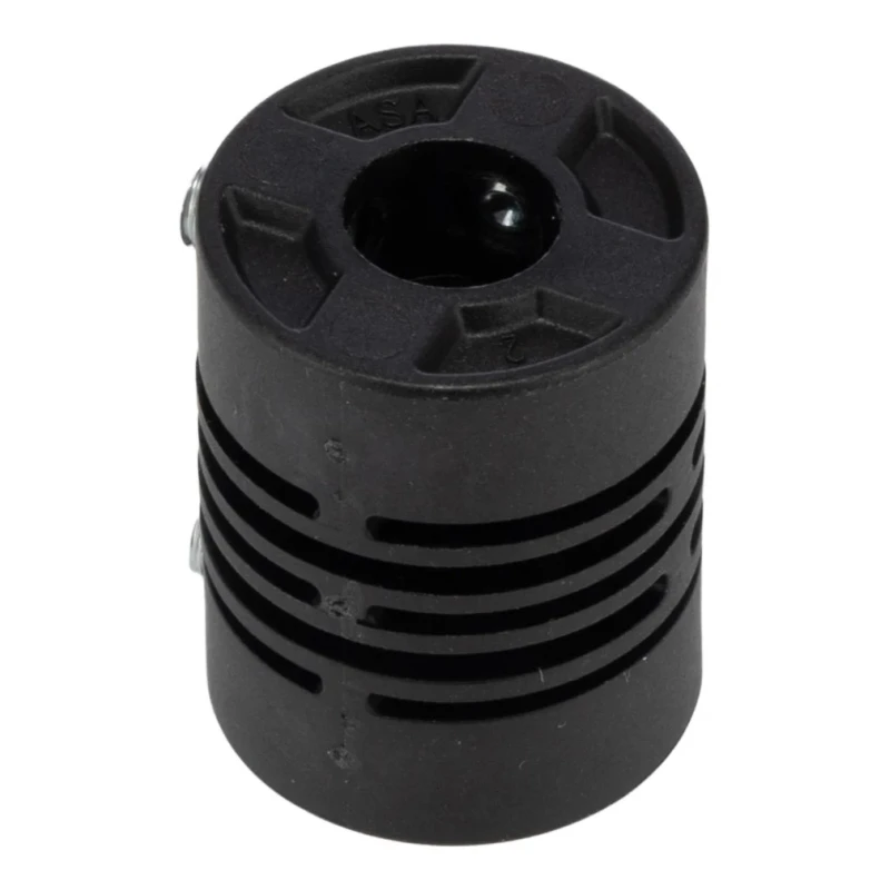 Omron 19 mm Outside Diameter Flexible Coupler, Torque Rating 0.8 Nm, Misalignment Angular 6°, Parallel 0.5 mm E69-C08B