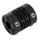 Omron 19 mm Outside Diameter Flexible Coupler, Torque Rating 0.8 Nm, Misalignment Angular 6°, Parallel 0.5 mm E69-C08B
