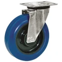 LAG Swivel Castor Wheel Rubber Tyre 250 mm Diameter 450 kg Load Capacity Polyamide Hub 31649B