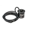 Omron E6CP Series Absolute Encoder 24V DC, 256 Pulses Per Revolution, Open Collector Signal, Solid Shaft 6 mm E6CP
